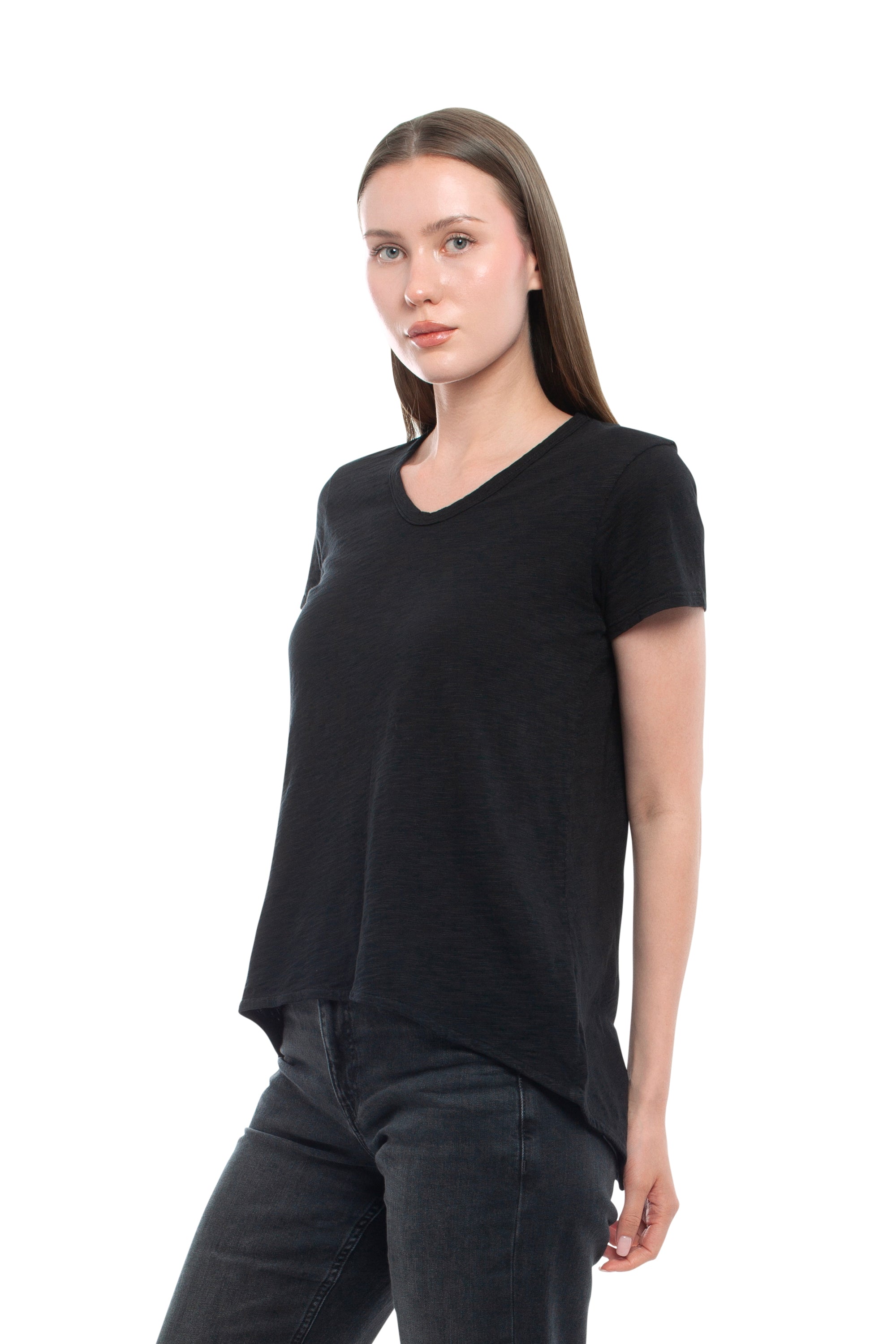 Crew Short Sleeve Shrunken Boyfriend