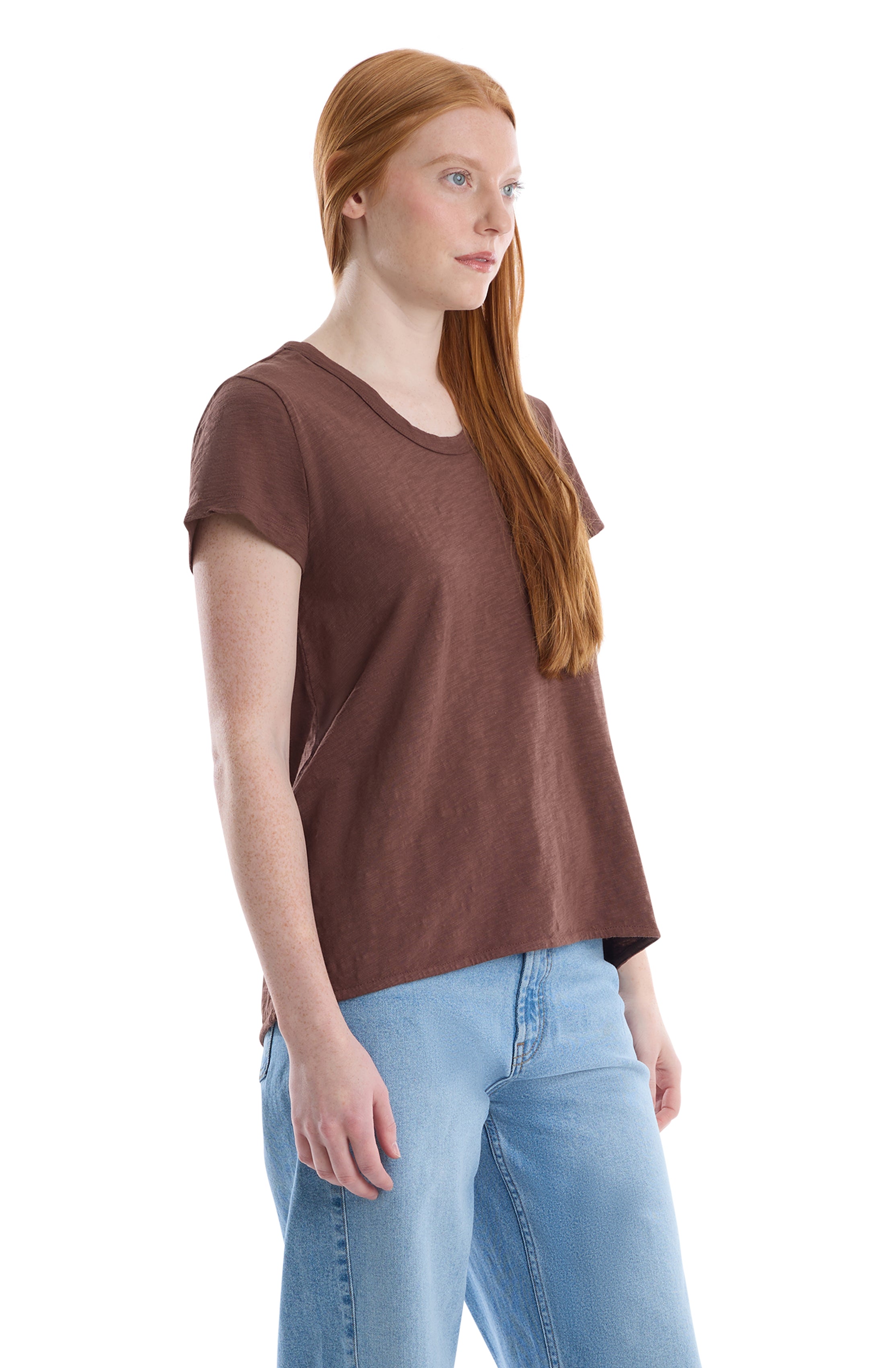 Crew Short Sleeve Shrunken Boyfriend