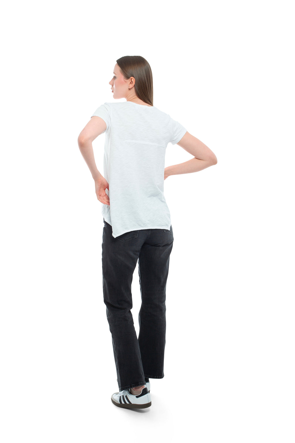 Crew Short Sleeve Shrunken Boyfriend