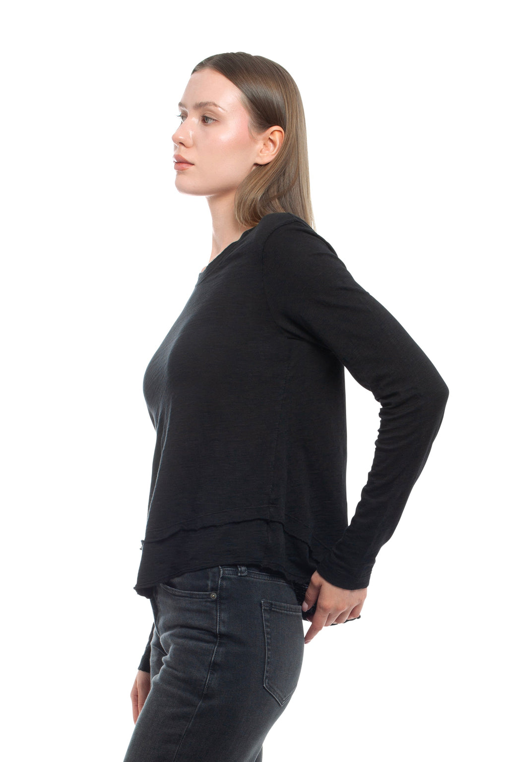 Long Sleeve Mock Layer
