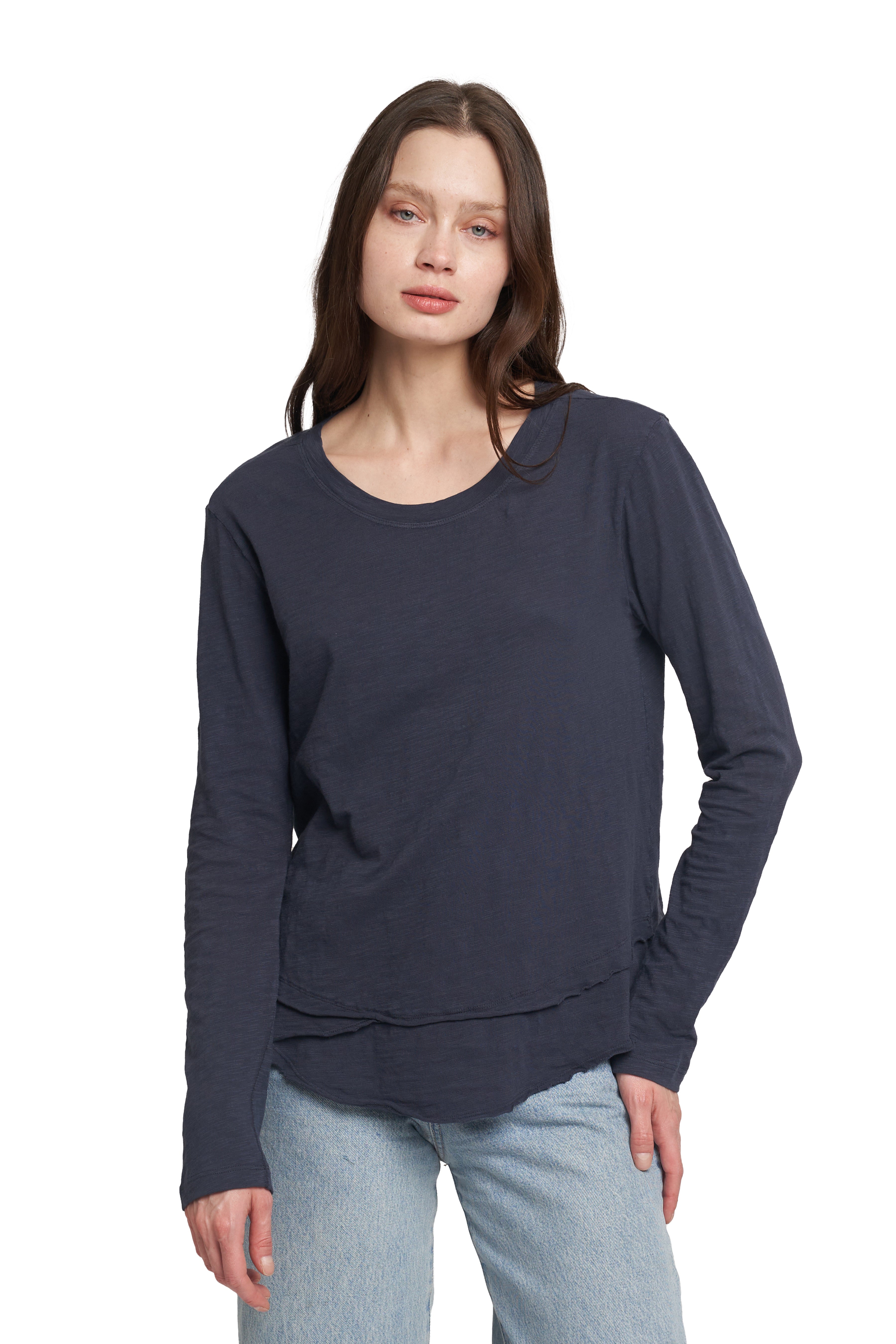 Long Sleeve Mock Layer