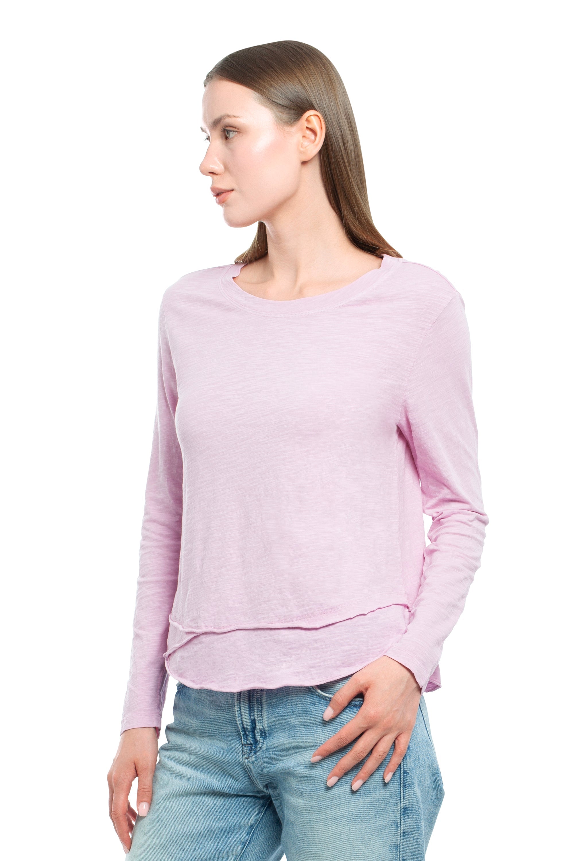 Long Sleeve Mock Layer