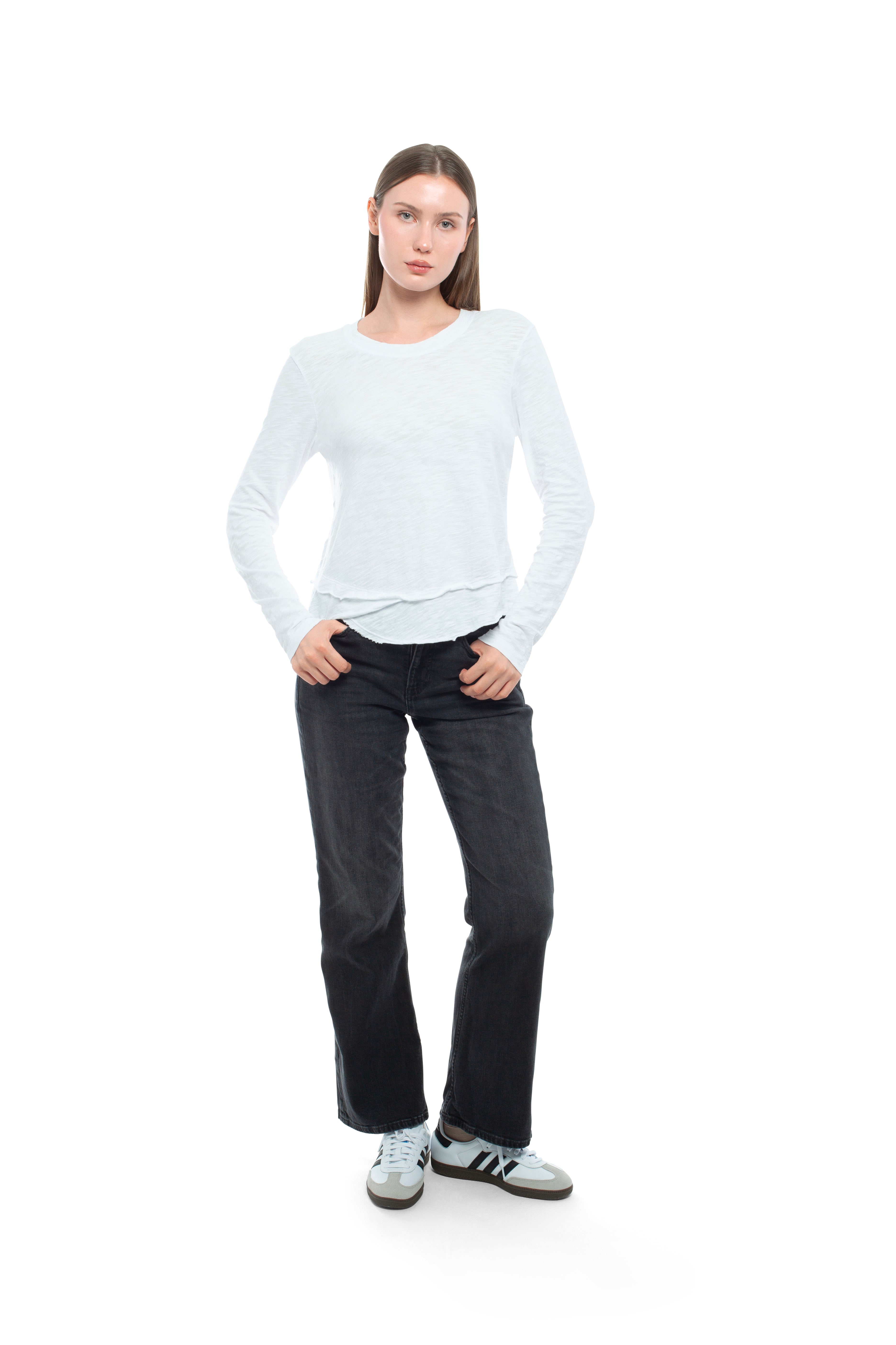 Long Sleeve Mock Layer