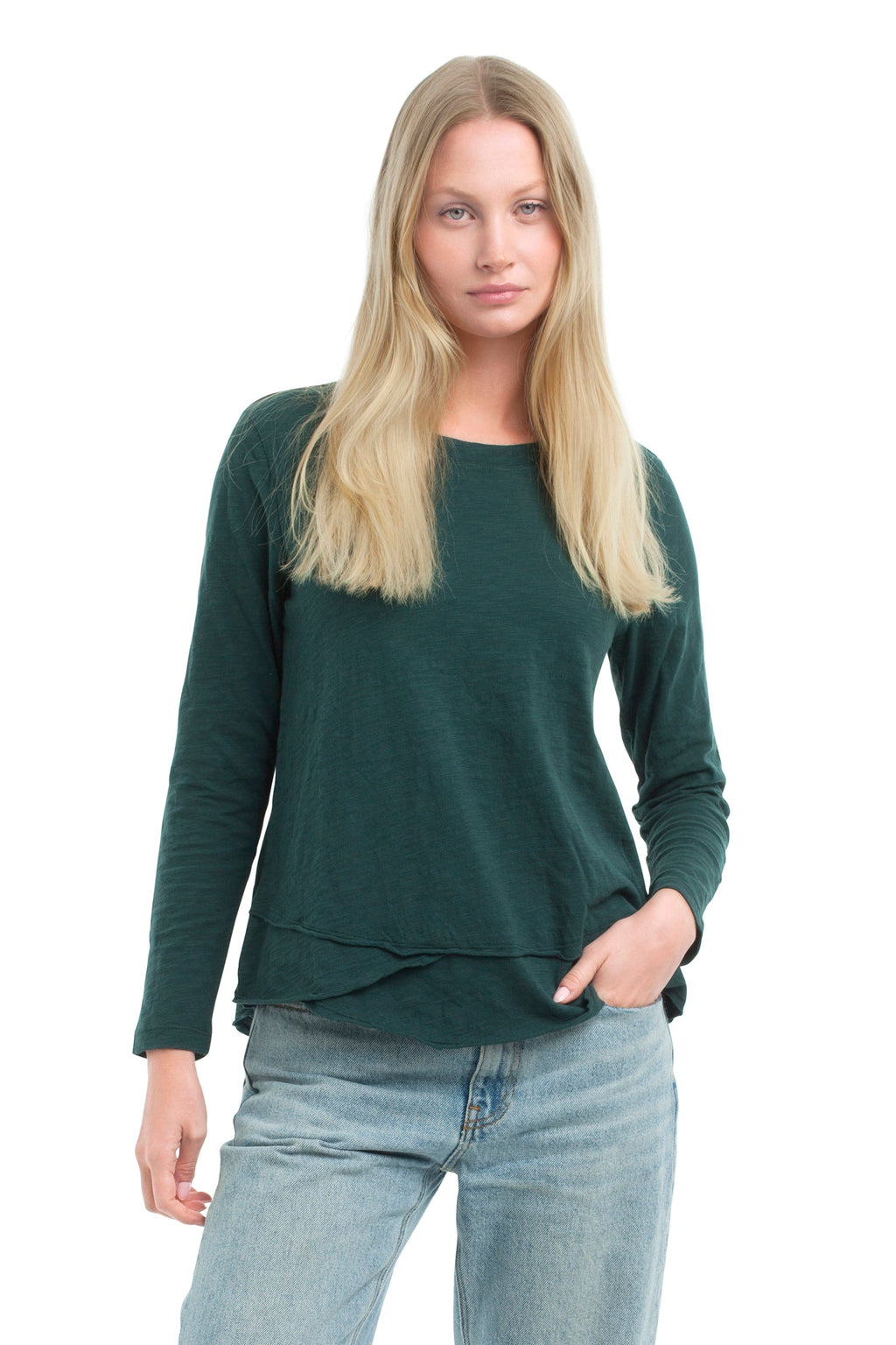 Long Sleeve Mock Layer
