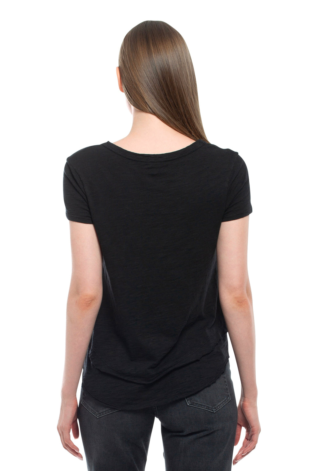 Short Sleeve Mock Layer Tee
