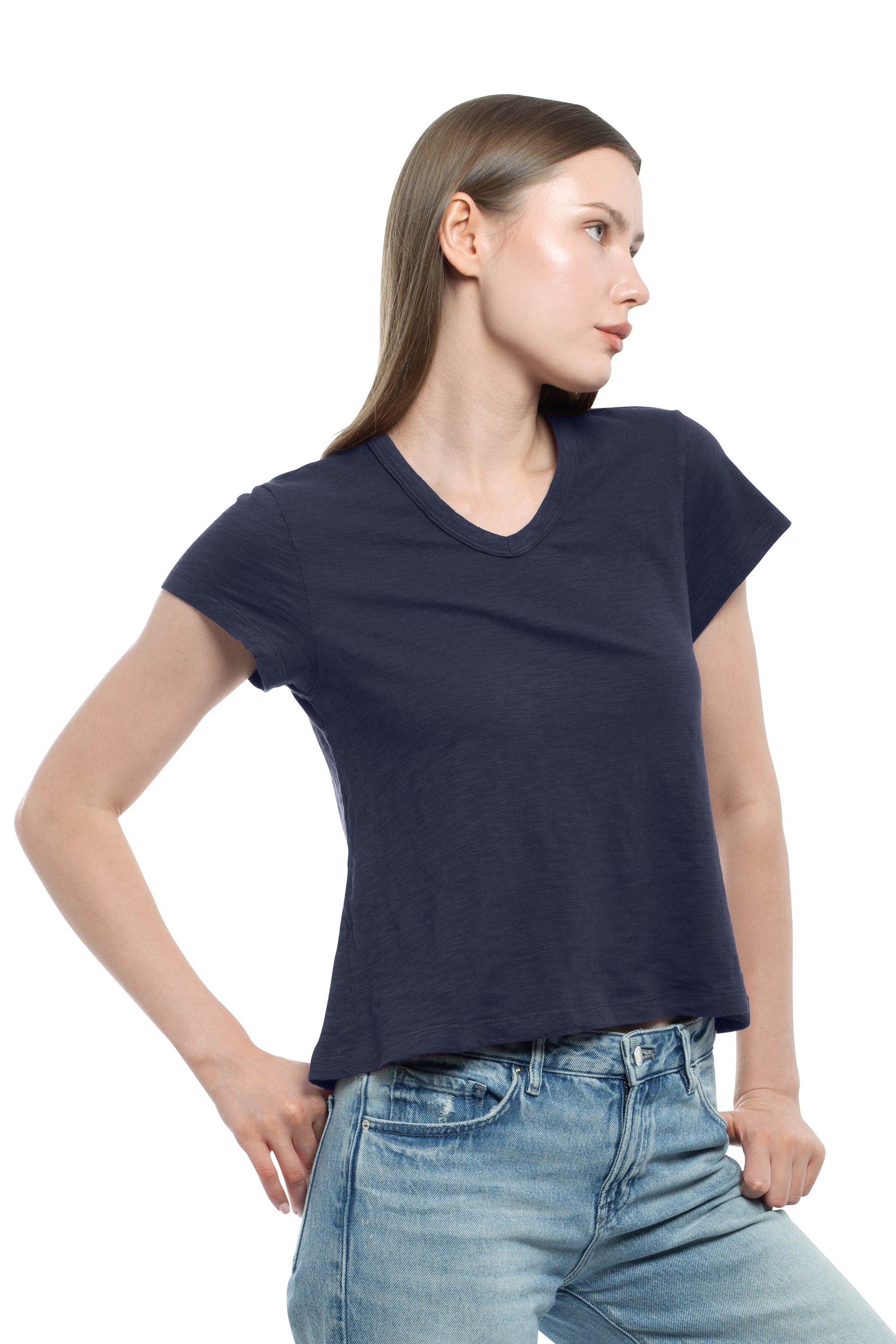 V-Neck Baby Tee