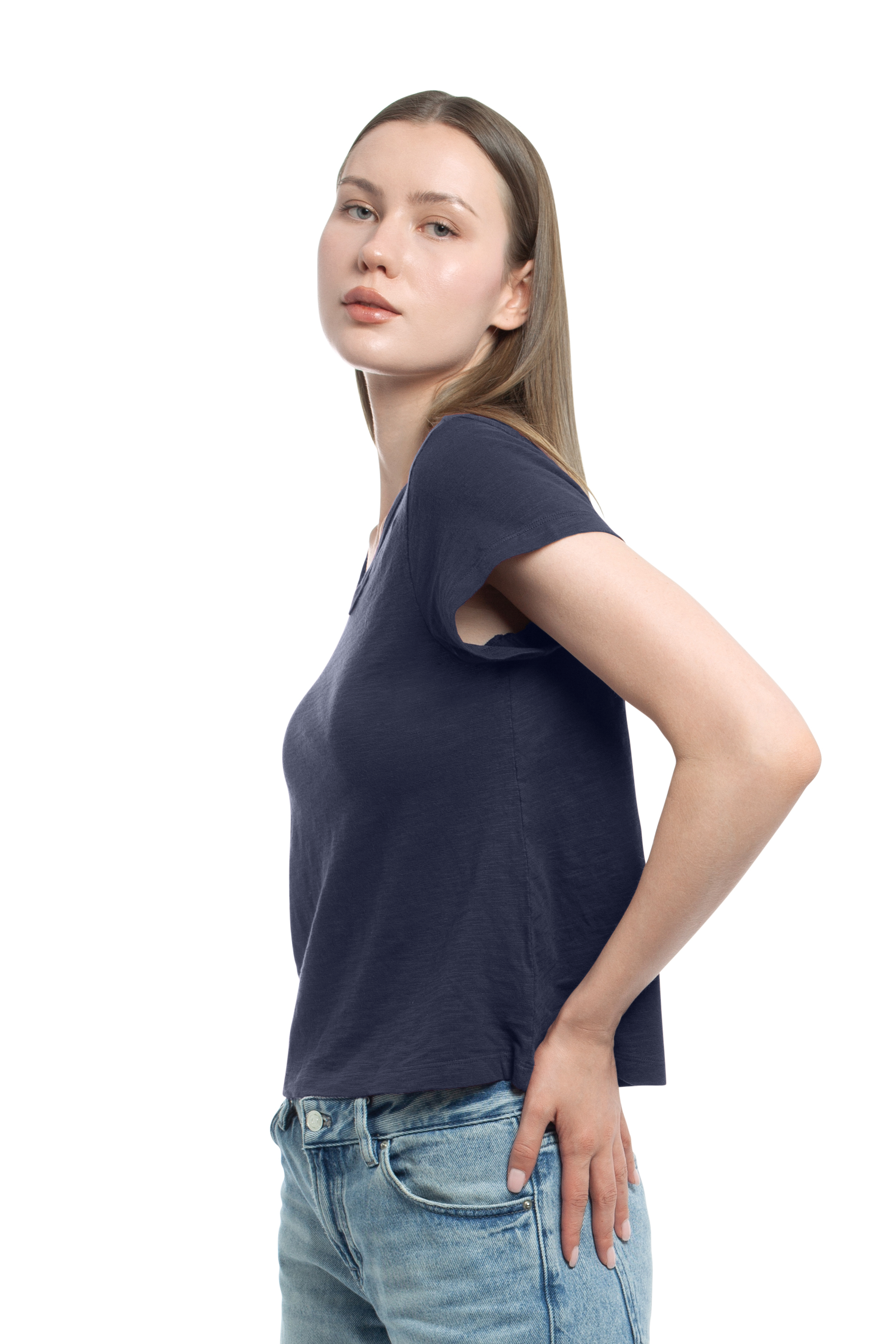 V-Neck Baby Tee