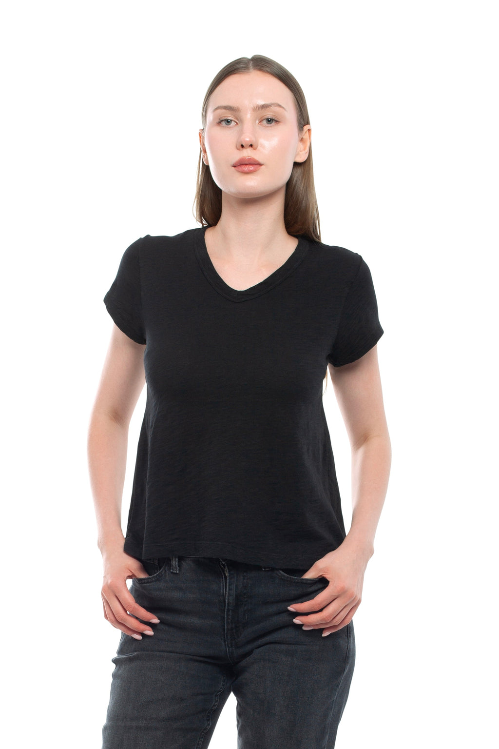 V-Neck Baby Tee