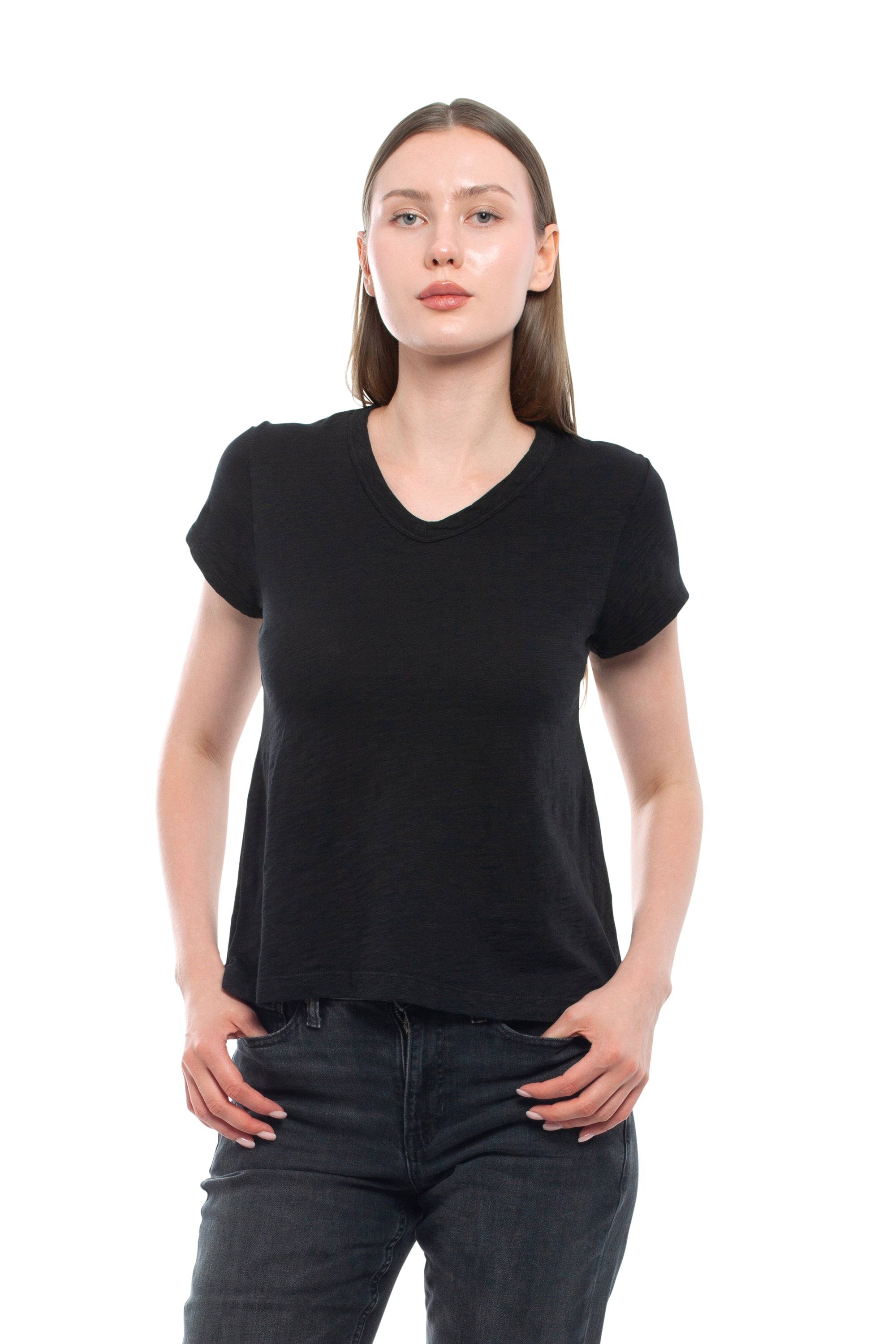 V-Neck Baby Tee
