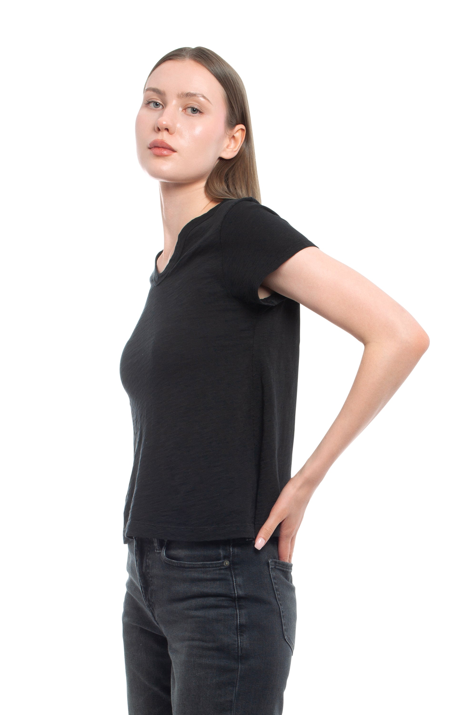 V-Neck Baby Tee