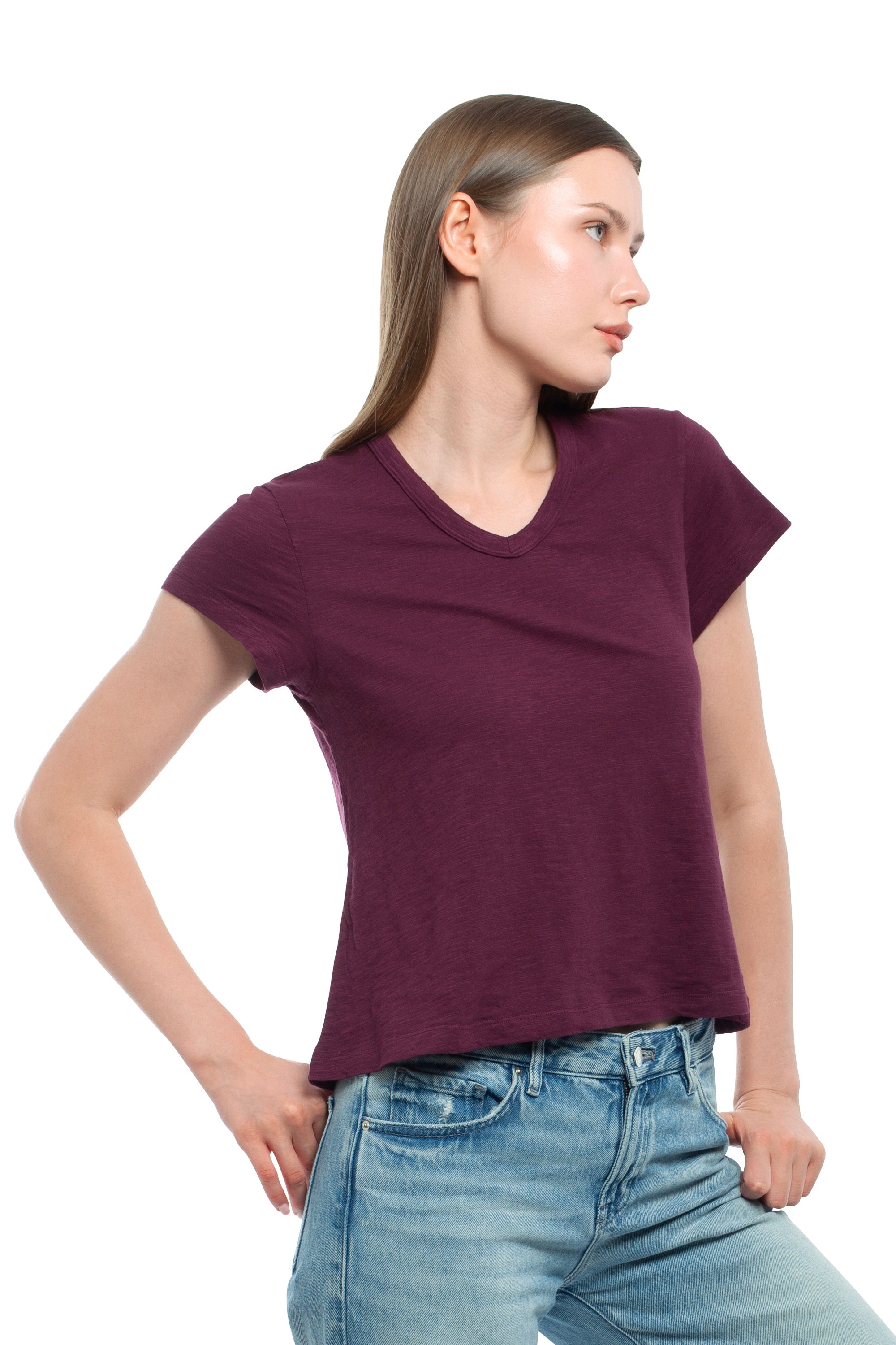 V-Neck Baby Tee