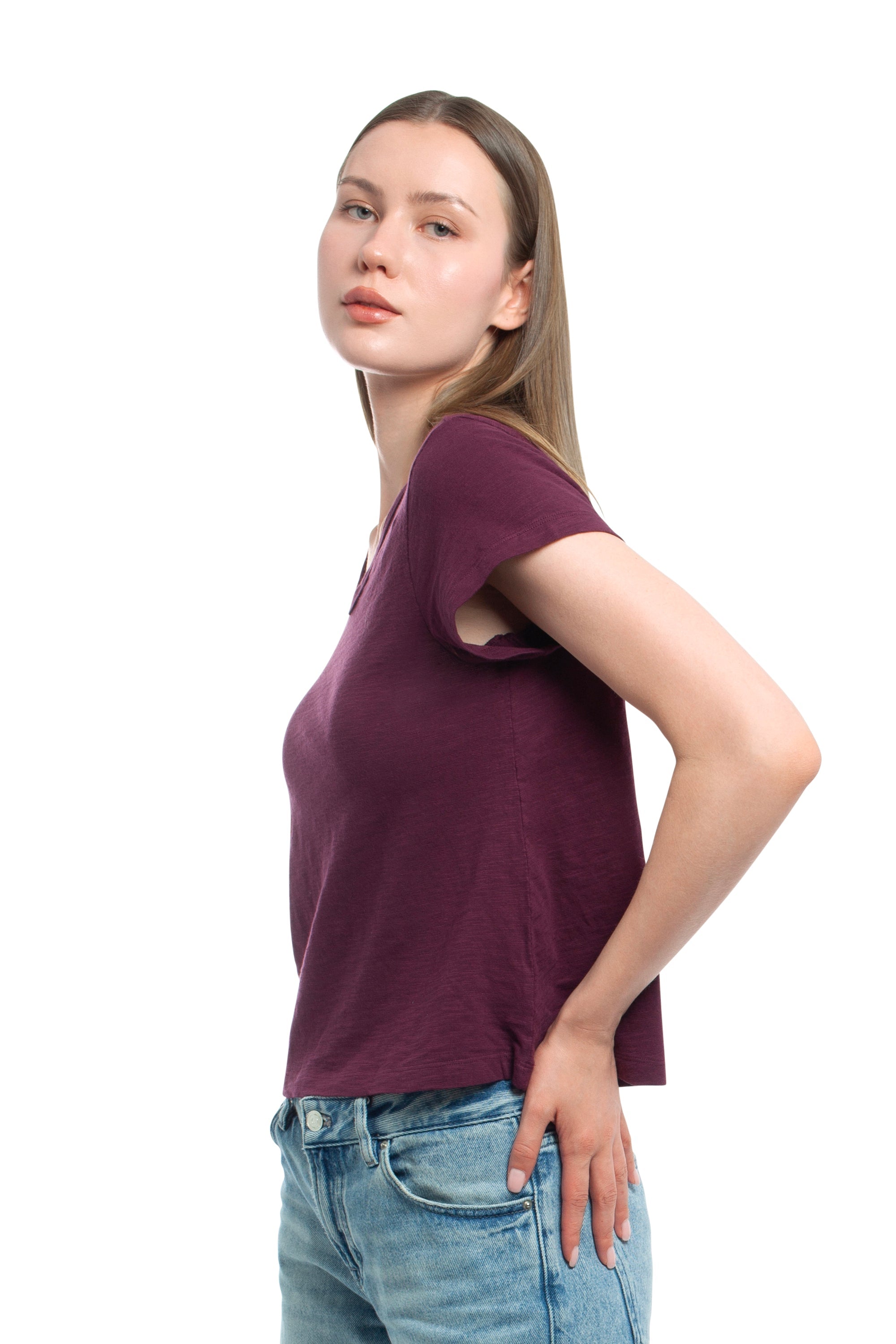 V-Neck Baby Tee