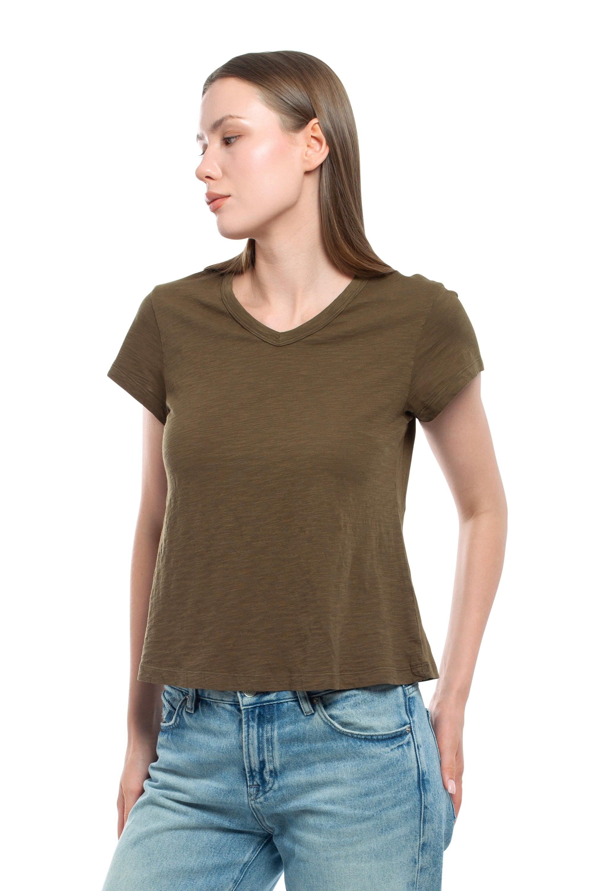 V-Neck Baby Tee