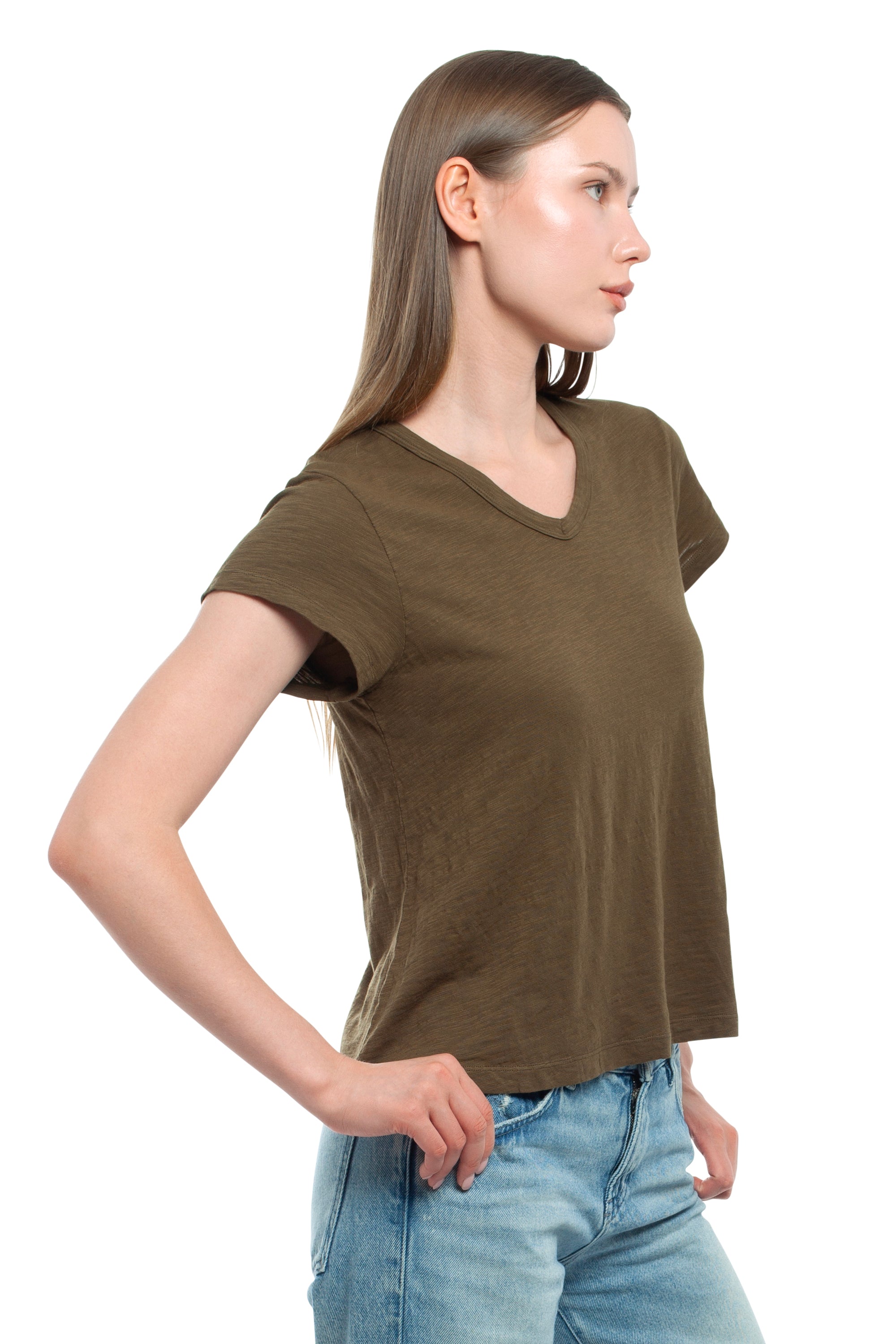V-Neck Baby Tee