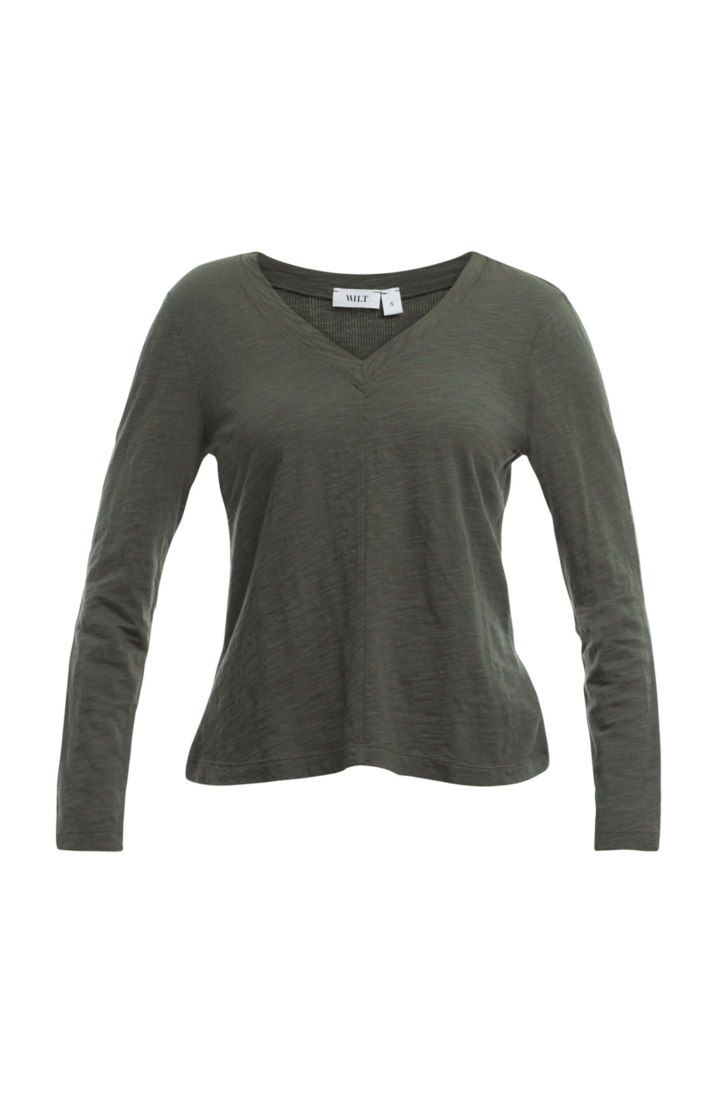 Deep v slim tee