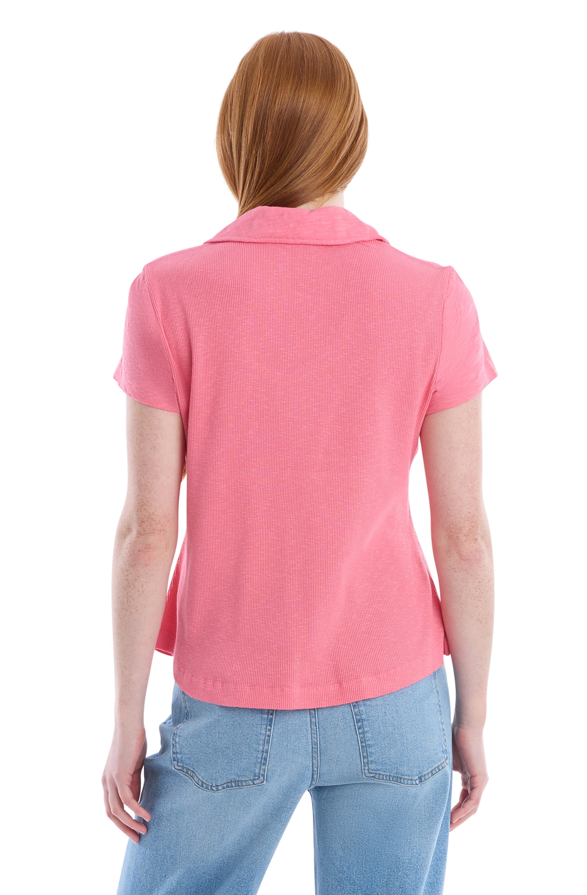 Short sleeve polo tee
