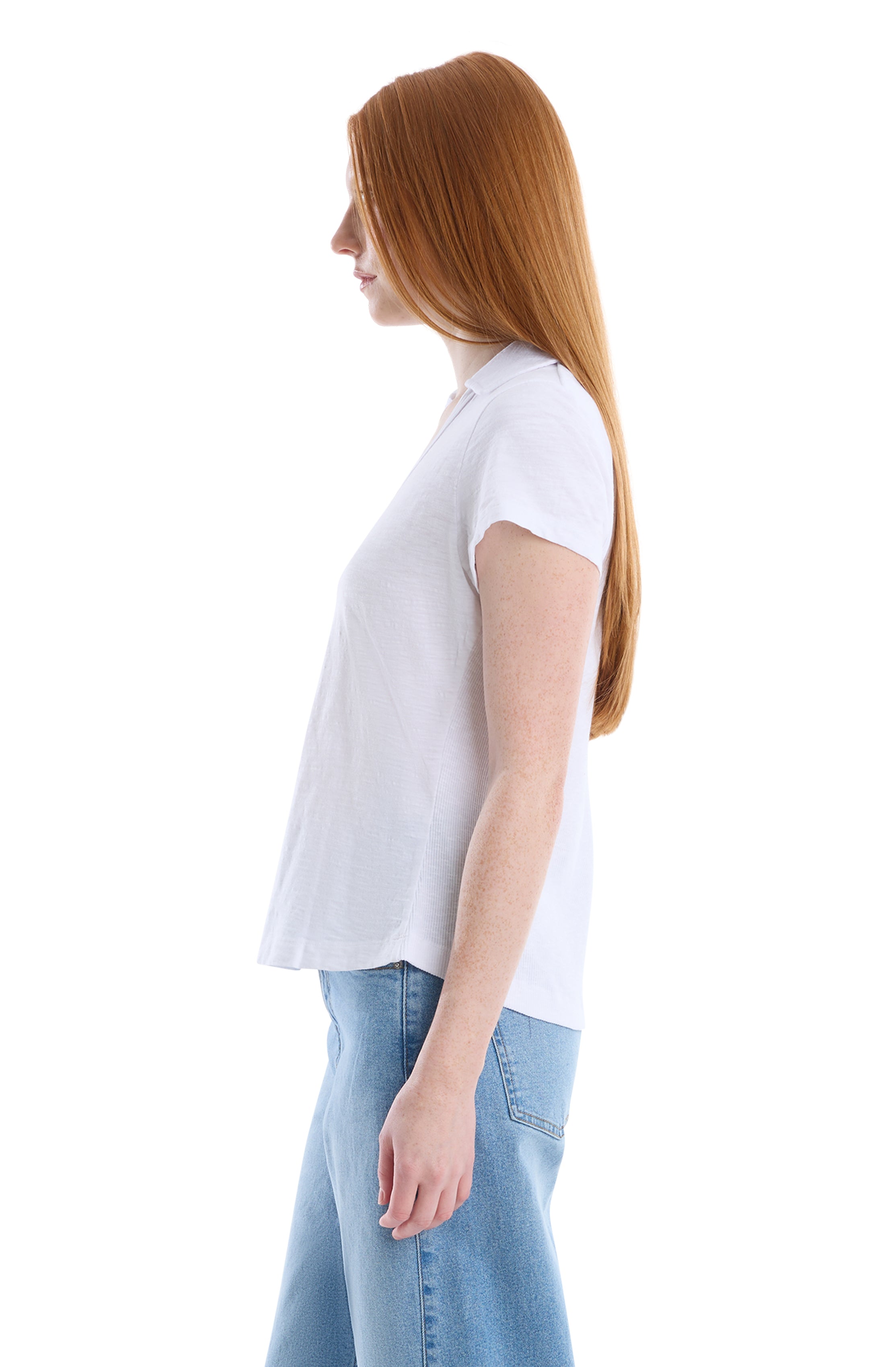 Short sleeve polo tee