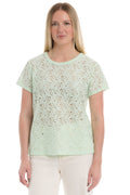 Baby fit lace tee