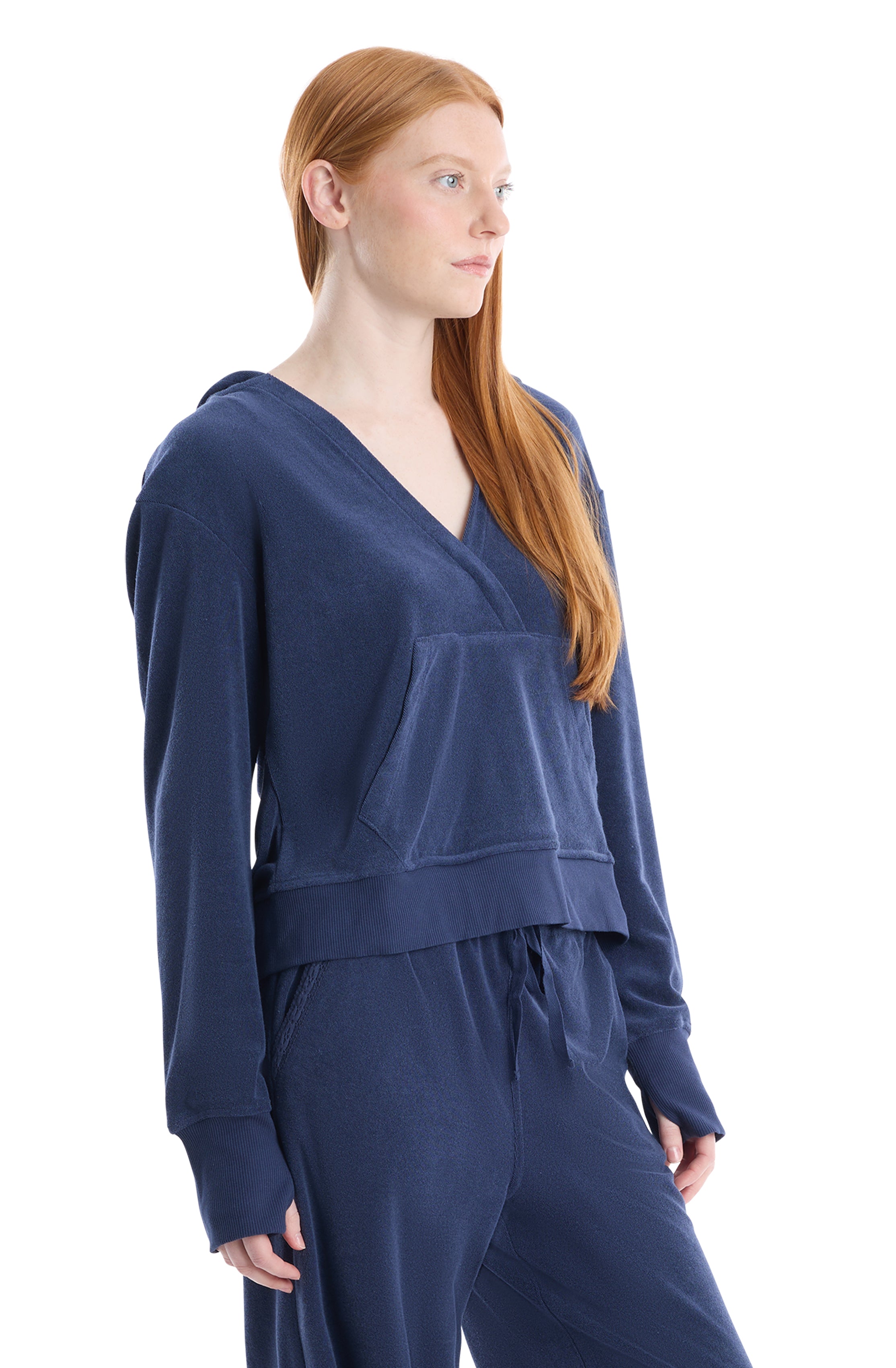 Hoodie with kangaroo pocket