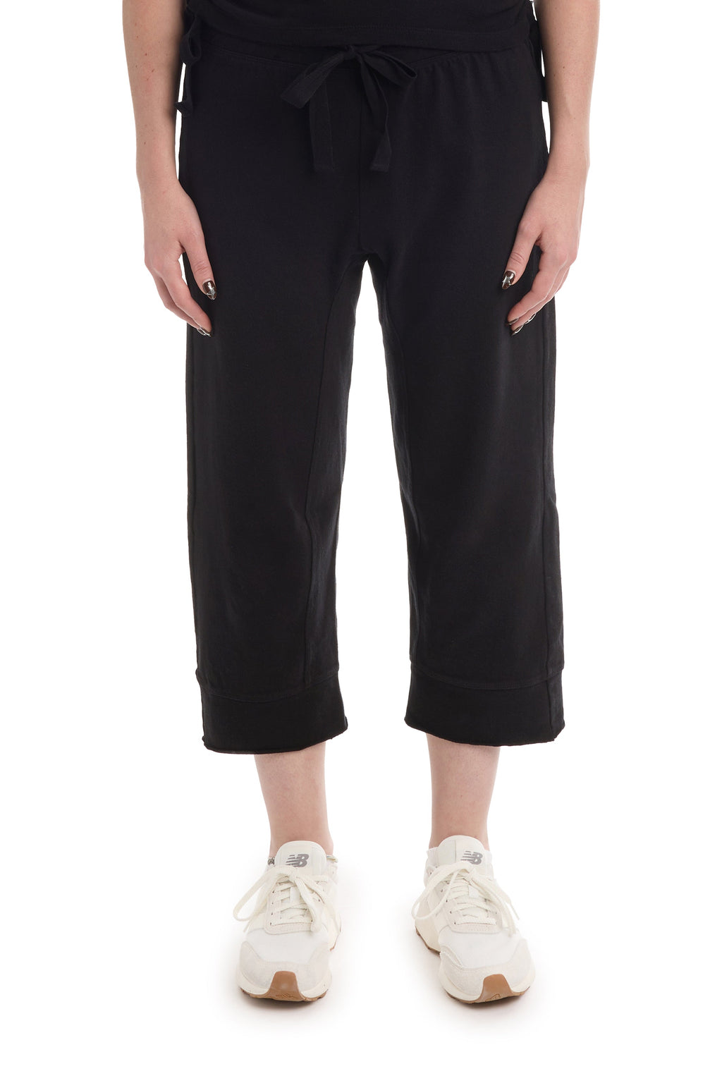 Crop Raw Jogger Easy Fit Pants