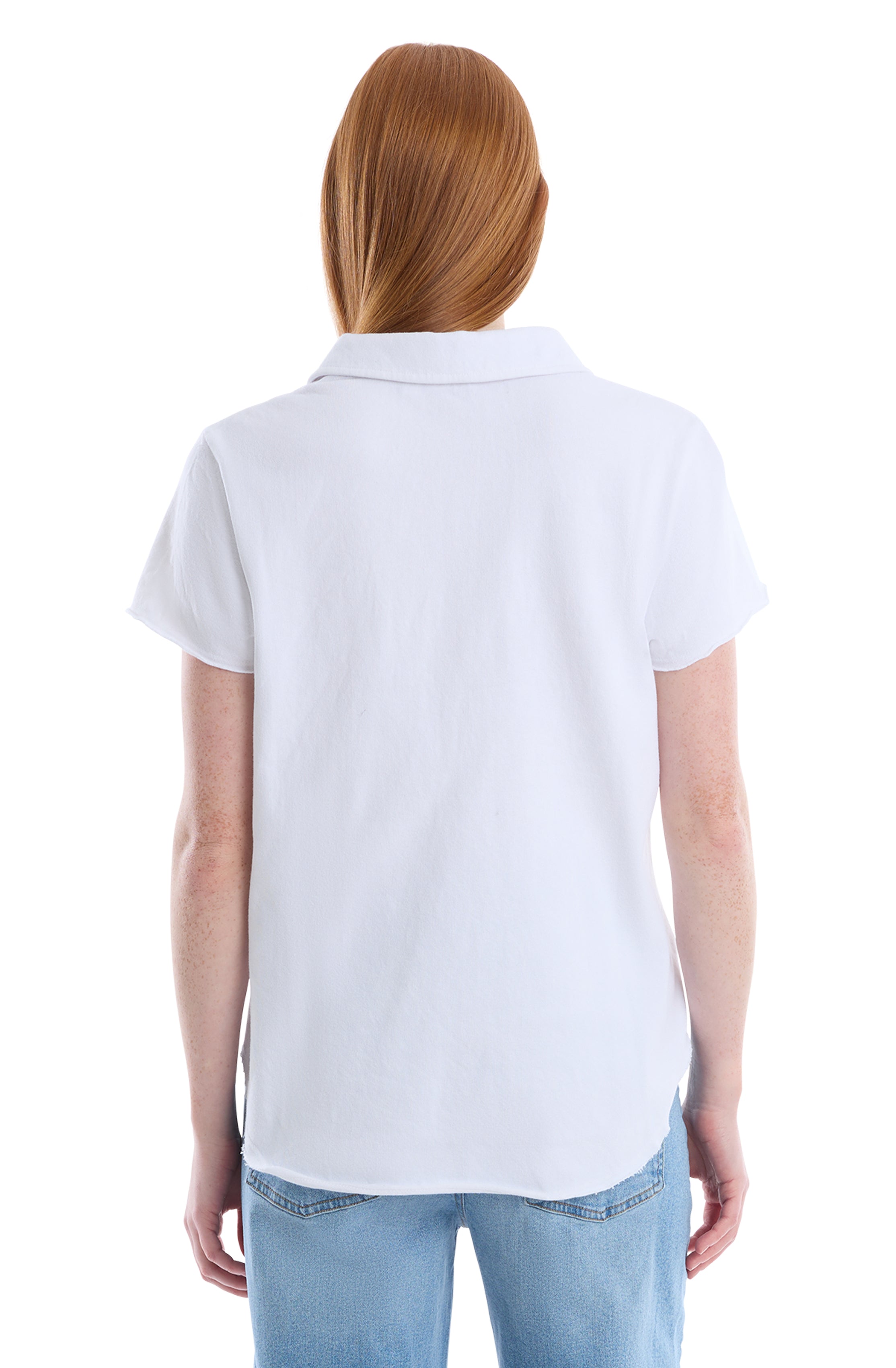 Polo with chest pocket