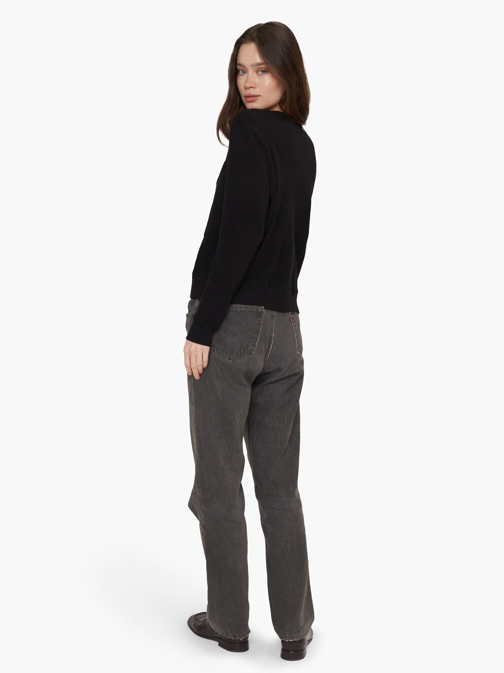 Seamed Pocket Sweatshirt