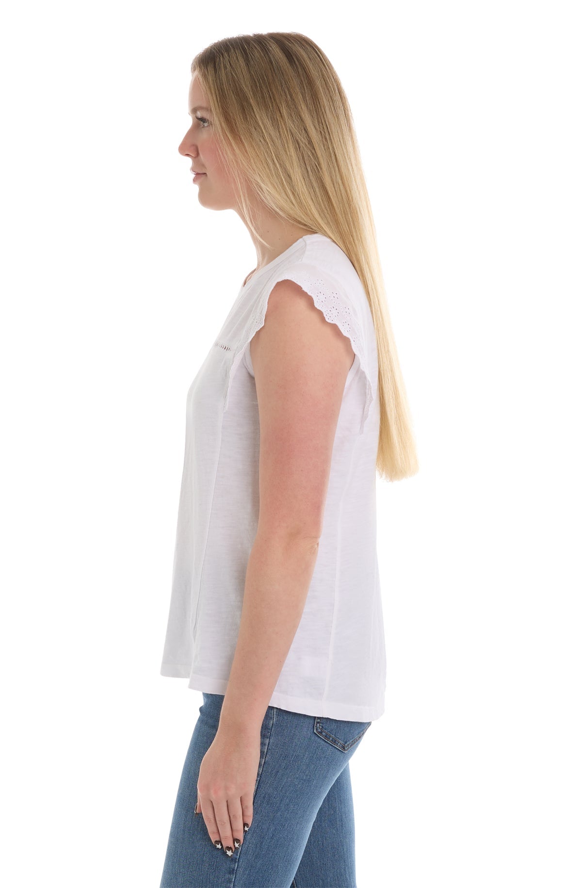 Eyelet cap sleeve